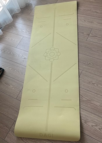 Yeşil Egzersiz yoga pilates Matı taşıma kayışlı dagi marka