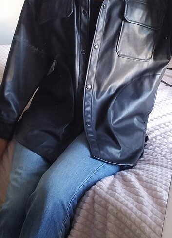 Pull and Bear Pull&bear deri ceket