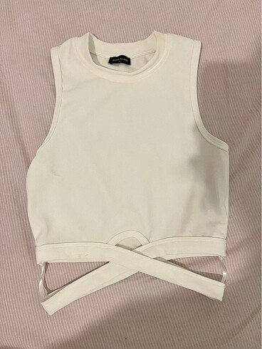 Sıfır kollu crop
