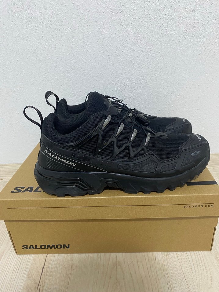 Salomon Siyah Bağcıklı Erkek Outdoor Spor Ayakkabı - Görsel 4