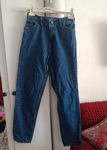Diğer Kadın Lacivert Denim Pantolon