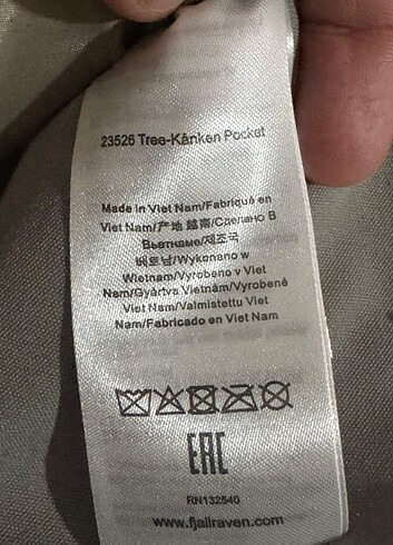 Beden Fjällräven Kånken Tree Pocket Gri Renk
