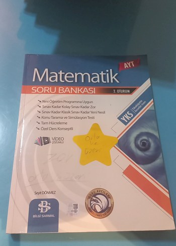 Matematik AYT Soru Bankası 2. Oturum