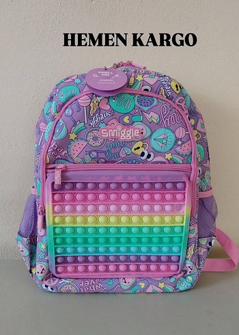 SMIGGLE POP İT ÇANTA
