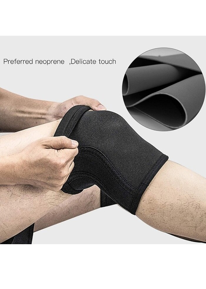 Spor Dizlik, Diz Koruyucu Diz Desteği Bacak Kol Koruyucu Spor Ek - Görsel 3