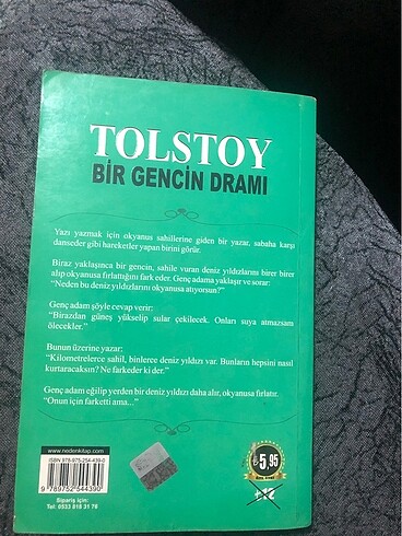  Beden Tolstoy Bir gencin dramı
