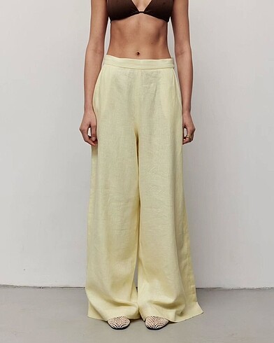 Zara butter yello palazzo