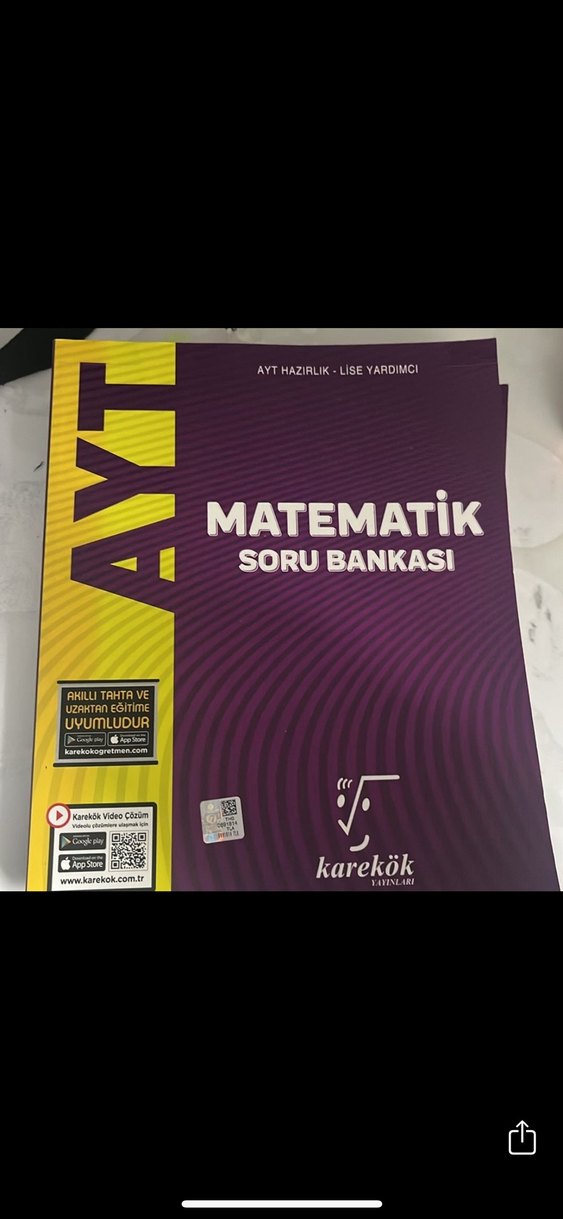 Karekök AYT Soru Bankası - Görsel 3