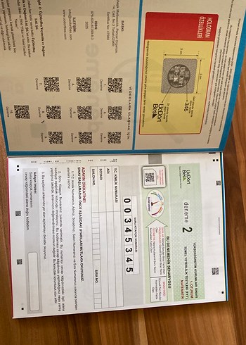 Beden Renk TYT Matematik 10 Adet Deneme Kitabı