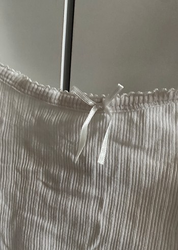 Addax beyaz askılı - Görsel 2