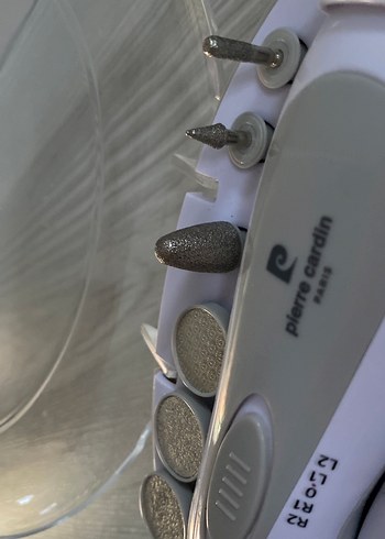 Beyaz Elektrikli Tırnak Bakım Seti - Görsel 3