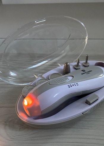 Beyaz Elektrikli Tırnak Bakım Seti - Görsel 4