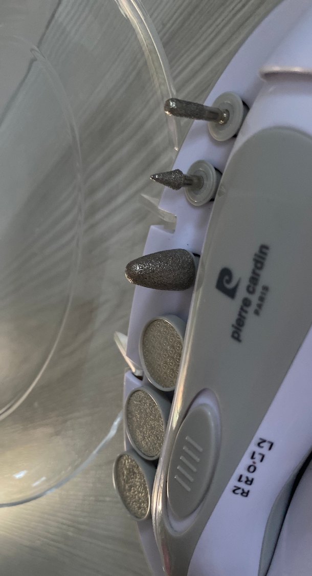 Beyaz Elektrikli Tırnak Bakım Seti - Görsel 3