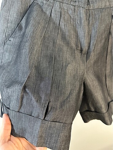 Sportmax Sportmax bayan kumaş pileli şort