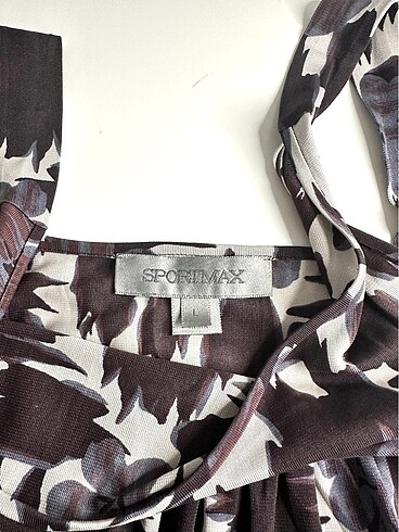 l Beden Sportmax Desenli Bayan Bluz