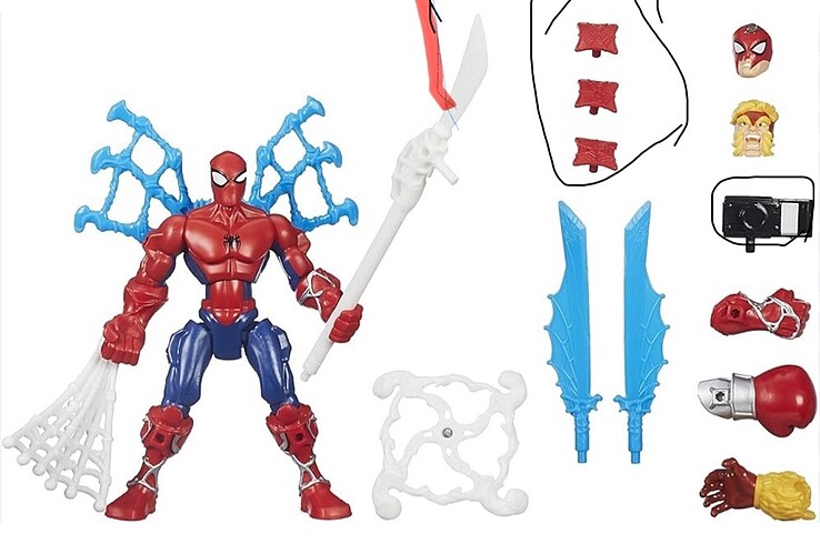 Beden Marvel Süper Hero Spiderman