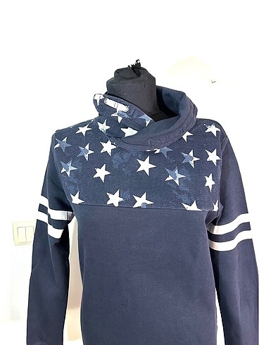 12-13 Yaş Beden lacivert Renk H&M Erkek Çocuk Sweat