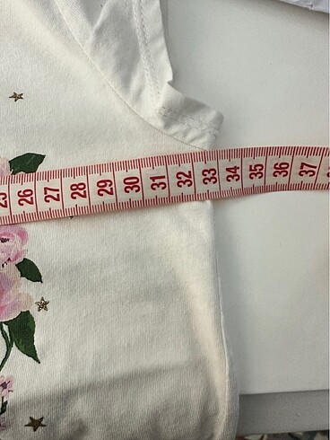 4 Yaş Beden beyaz Renk H&M Kız Çocuk Tişört