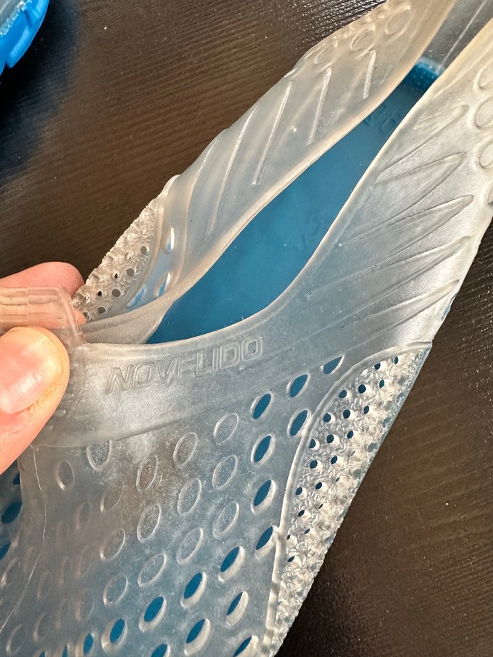 Erkek Transparan Mavi Su Ayakkabısı - Görsel 4