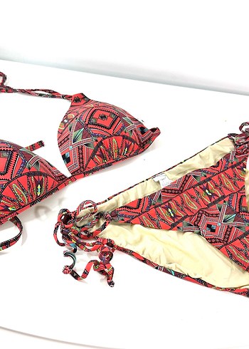 42 Beden SUNSET Etnik Desenli Bikini
