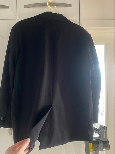 m Beden siyah Renk oversize blazer