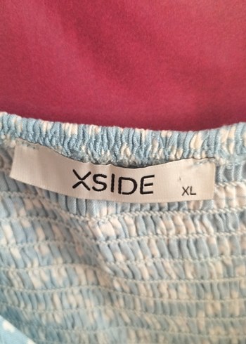 xl Beden Mavi Askılı Uzun Günlük Elbise