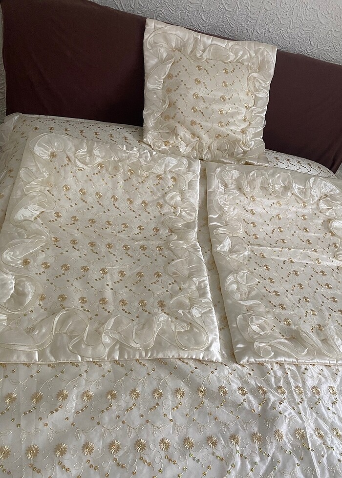 Çeyizlik yatak örtüsü - Görsel 5