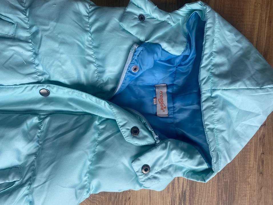 Kız Çocuk Kırmızı ve Mavi şişme yelek - Görsel 3