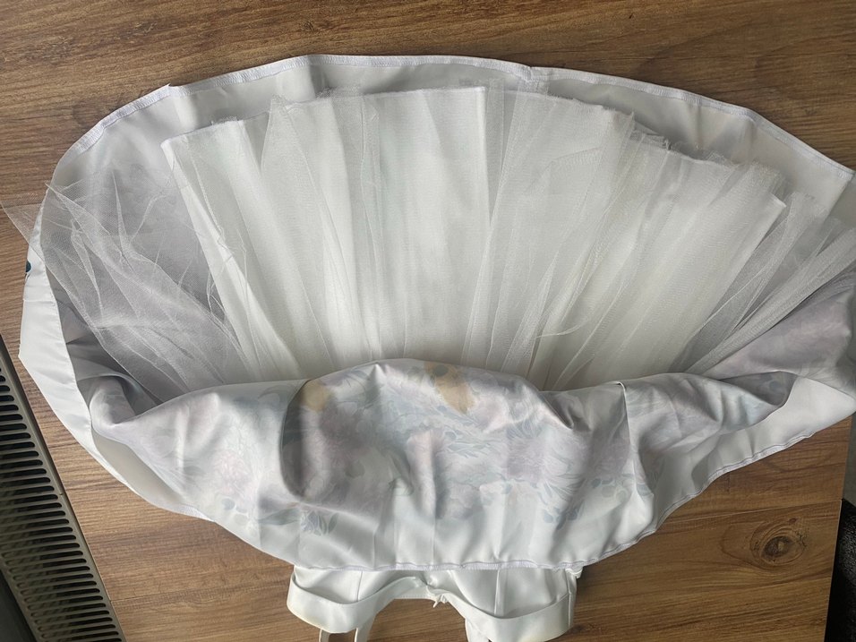 Çiçek Desenli Pileli Uzun Kız Çocuk Elbise - Görsel 3