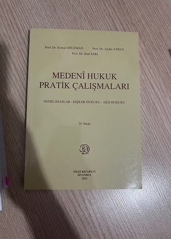 Medenî Hukuk Pratik Çalışmaları Kitabı