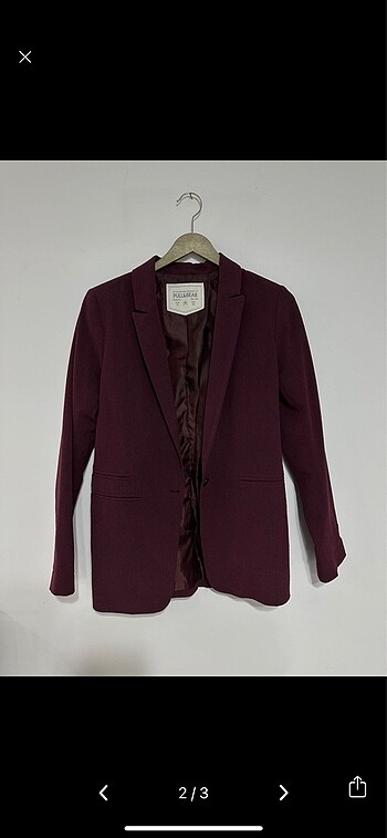 Bordo blazer