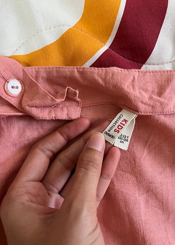 diğer Beden pembe Renk Defacto Pembe Uzun Regular Fit Askılı Kız Çocuk Tulum