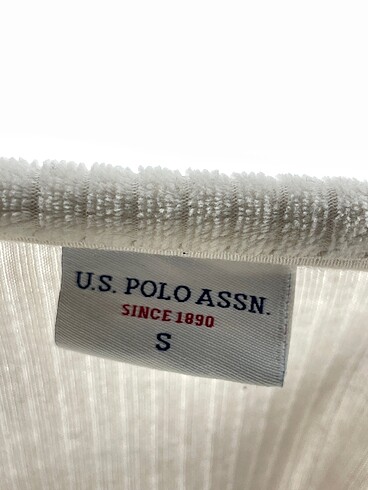s Beden beyaz Renk U.S Polo Assn. Hırka %70 İndirimli.