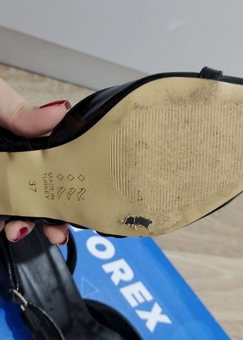 Kadın hafif topuklu ayakkabı - Görsel 5