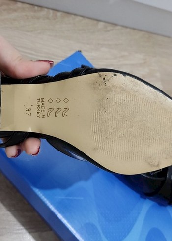 Kadın hafif topuklu ayakkabı - Görsel 4