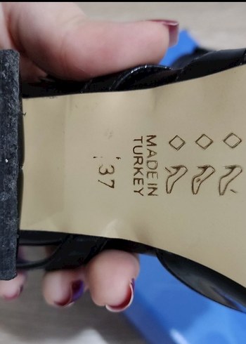 Kadın hafif topuklu ayakkabı - Görsel 6