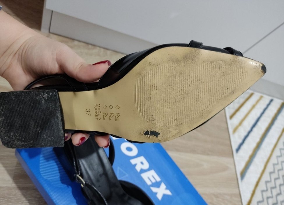 Kadın hafif topuklu ayakkabı - Görsel 5