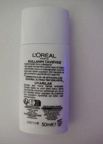 L'Oréal Paris Yüz Güneş Kremi SPF 50+ - Görsel 2