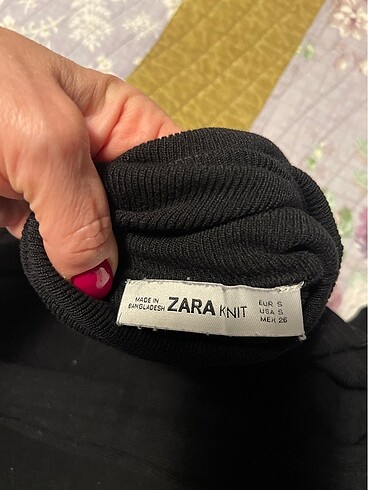 s Beden siyah Renk Zara kazak