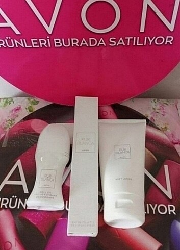 Avon bayan parfüm seti