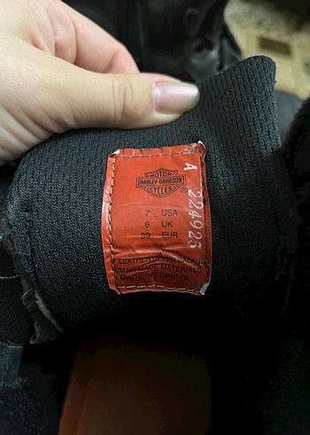 Erkek Siyah Deri Biker Botlar - Görsel 3