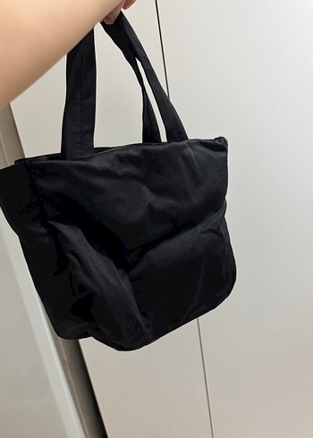 Siyah Minimalist Kadın Omuz Çantası - Görsel 2