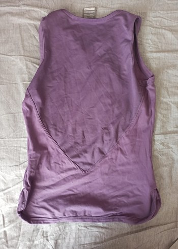 Mor V Yaka Kolsuz mayo - Görsel 3