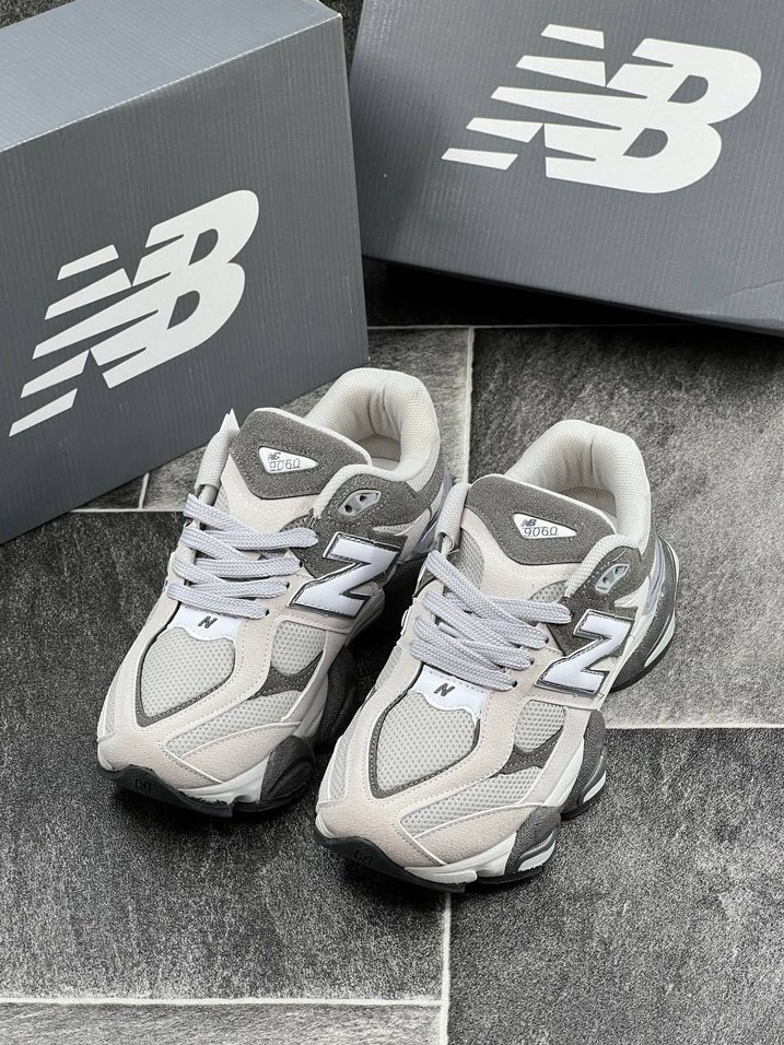 Gri Beyaz New Balance Sneakers - Görsel 3