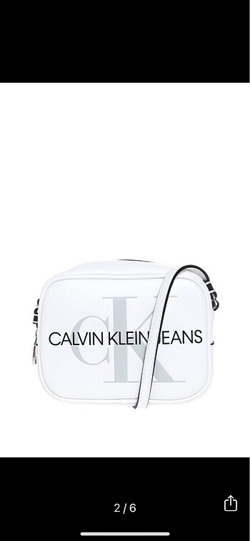 Calvin Klein Beyaz Kadın Çanta