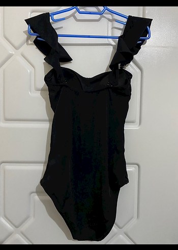 Kadın Siyah Askılı Mayo - Görsel 4