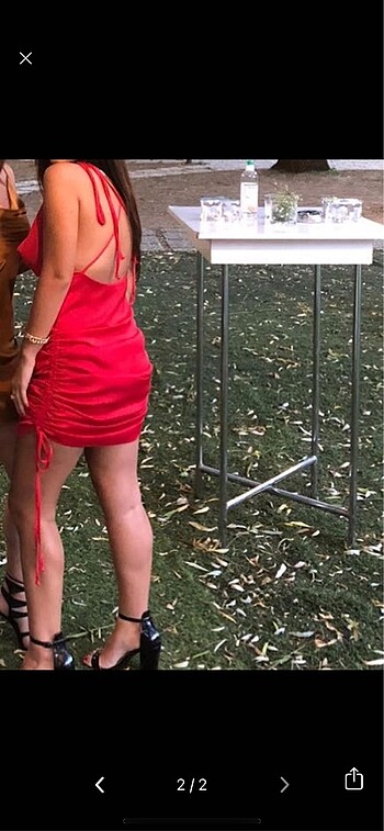 Diğer KIRIMIZI MİNİ ELBİSE