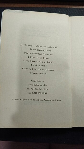  Beden Tolstoy'dan Hikayeler
