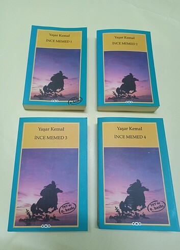 Yaşar kemal ince Mehmet serisi 4 kitap 