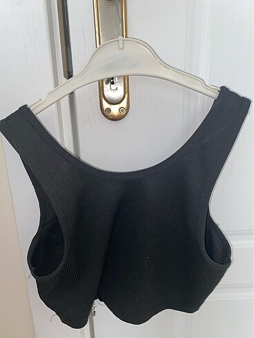 Trendyol & Milla siyah crop
